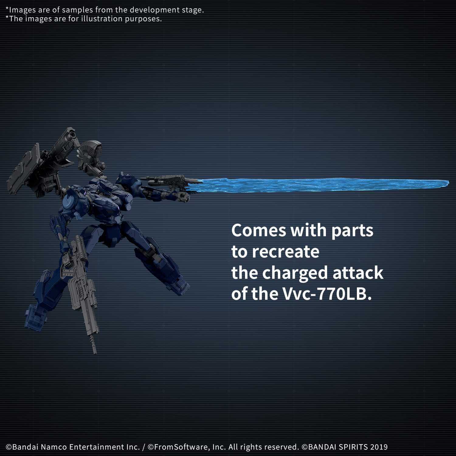 Armored Core VI Fires of Rubicon Arquebus Corporation VP-40S Locksmith 30MM Model Kit