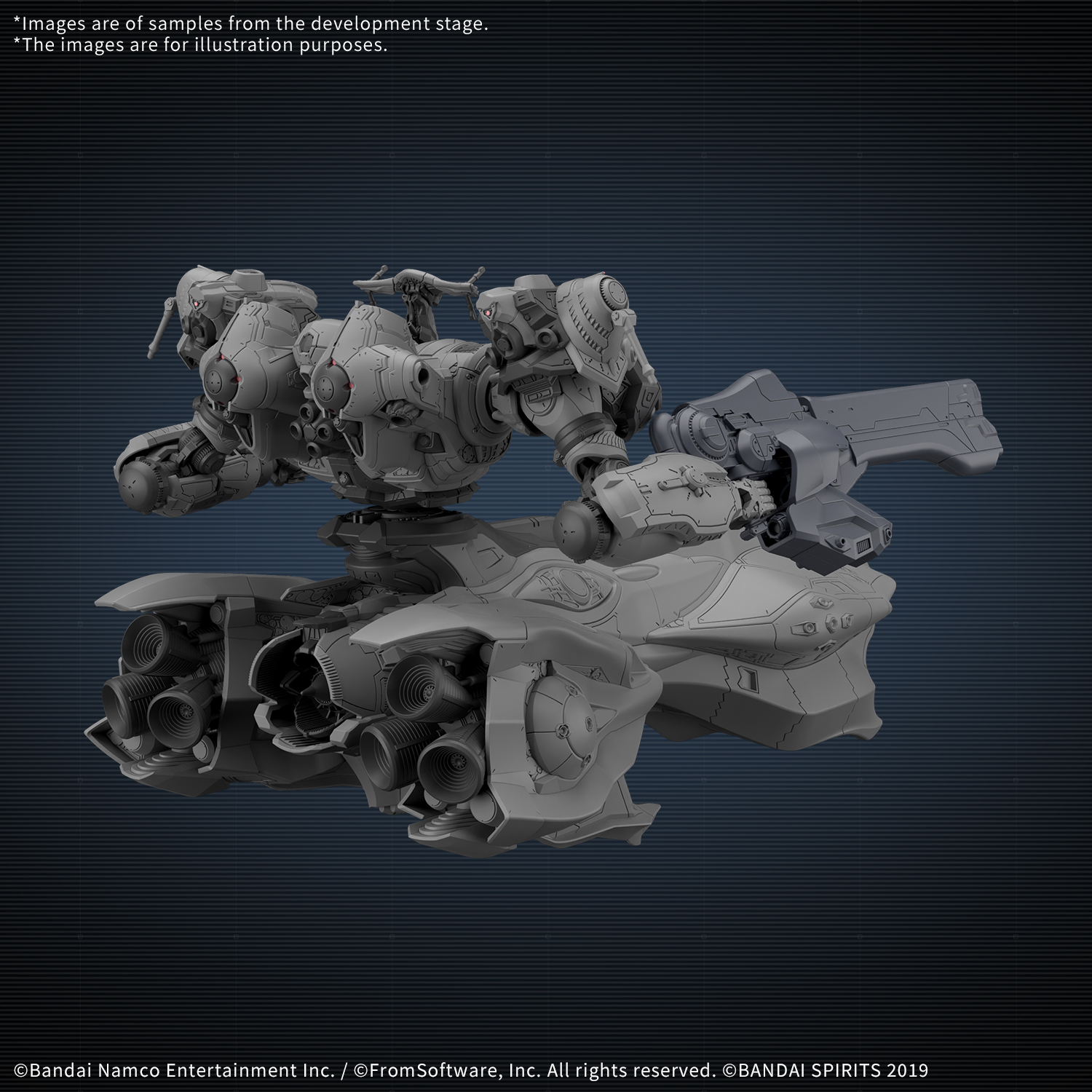 Armored Core VI Fires of Rubicon Arquebus Add VE-40A 30MM Model Kit
