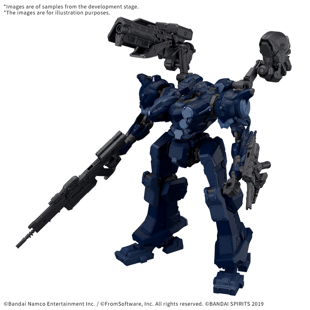 Armored Core VI Fires of Rubicon Arquebus Corporation VP-40S Locksmith 30MM Model Kit