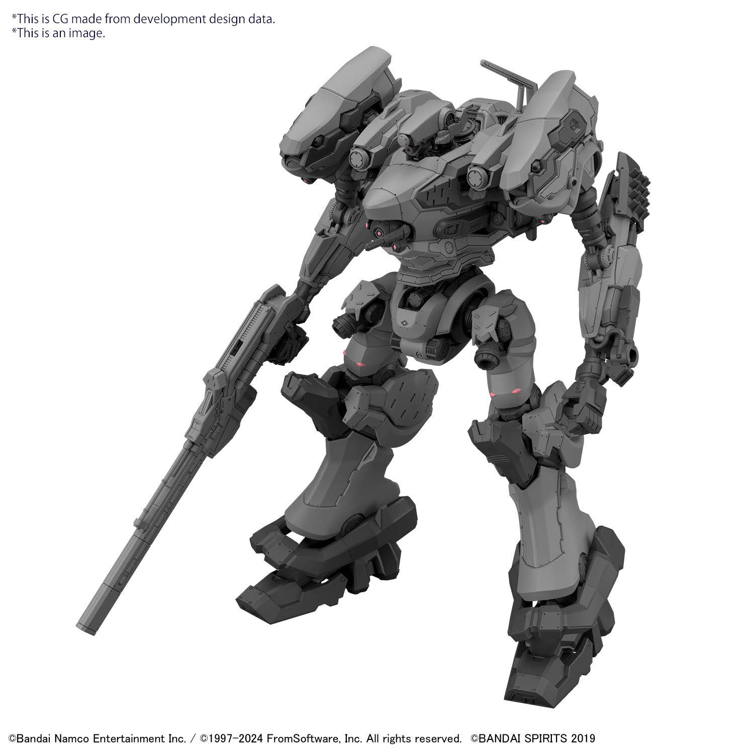 Armored Core VI Fires of Rubicon RaD CC-2000 Orbiter 30MM Model Kit