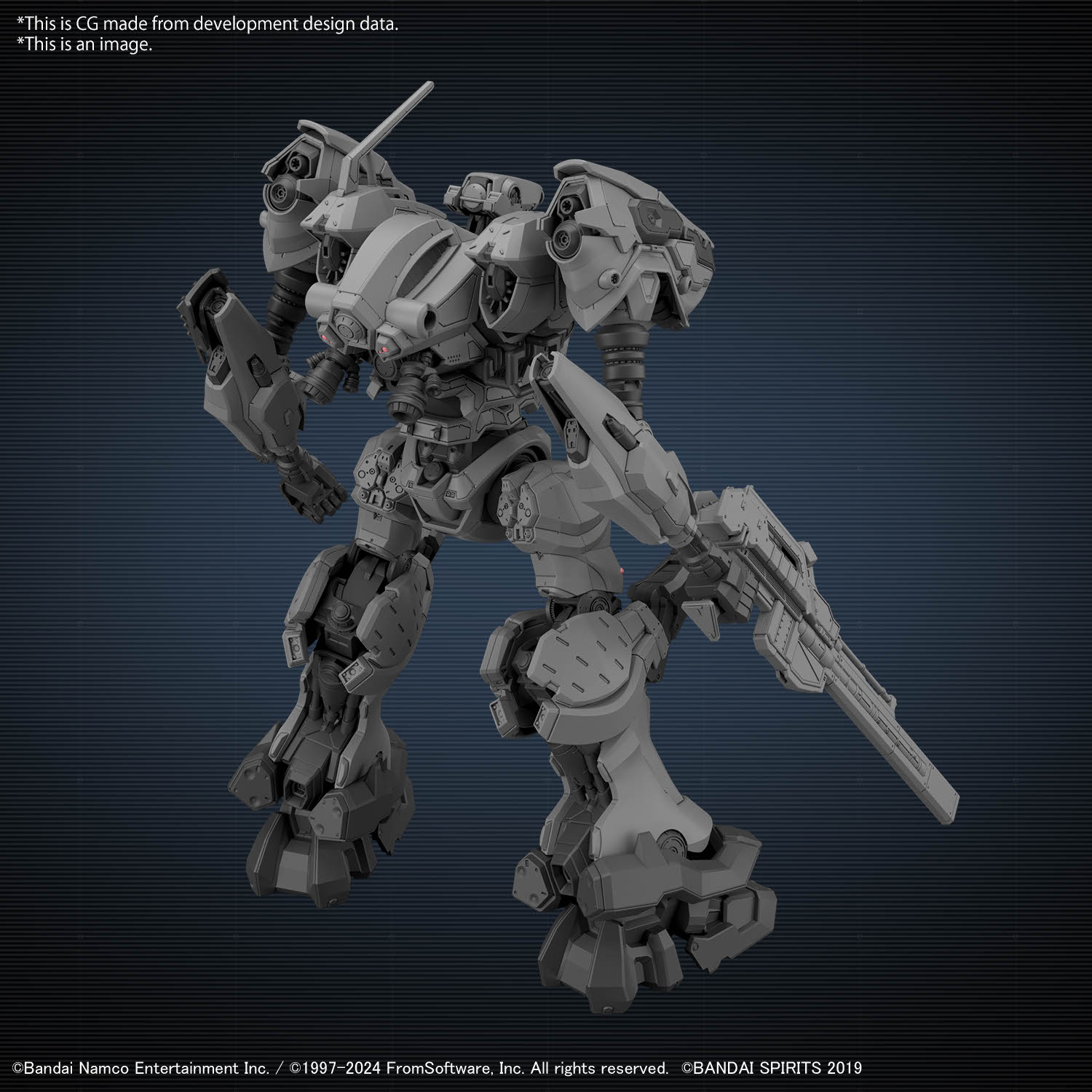 Armored Core VI Fires of Rubicon RaD CC-2000 Orbiter 30MM Model Kit
