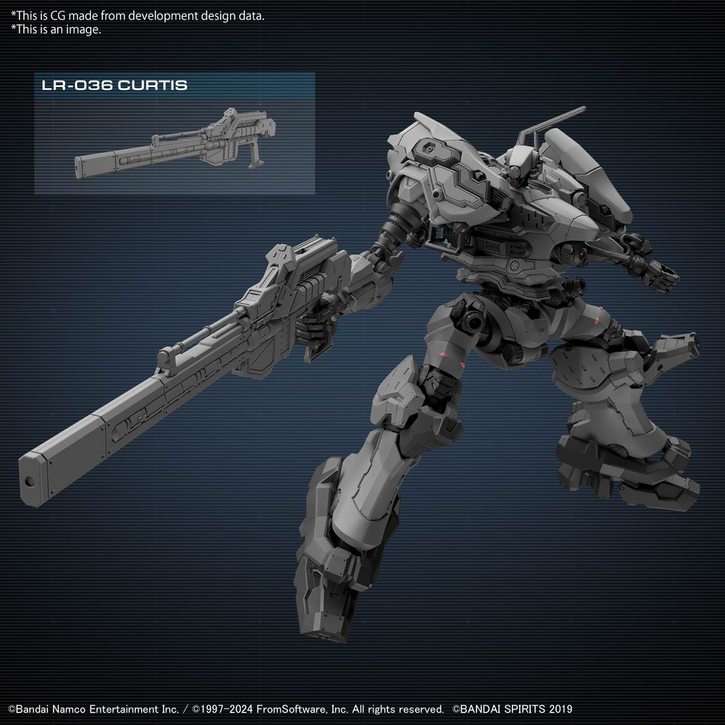 Armored Core VI Fires of Rubicon RaD CC-2000 Orbiter 30MM Model Kit