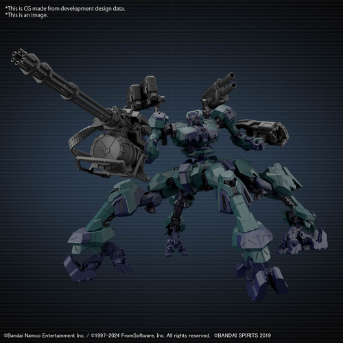 Armored Core VI Fires of Rubicon Balam Industries BD-011 Melander Liger Tail 30MM Model Kit