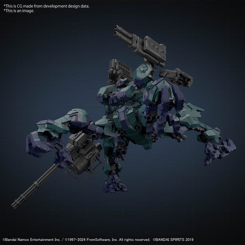 Armored Core VI Fires of Rubicon Balam Industries BD-011 Melander Liger Tail 30MM Model Kit