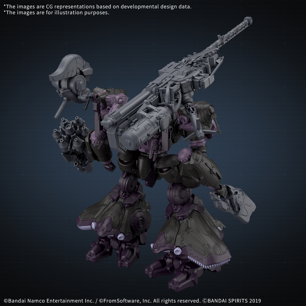 Armored Core 6 Fires of Rubicon Arquebus Arquebus Add VE-40A Open Faith 30MM Model Kit