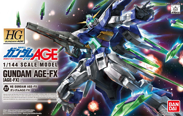 Mobile Suit Gundam AGE Gundam Age-FX HG 1/144 Scale Model Kit