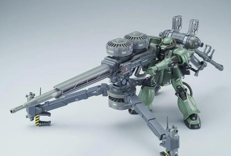 Mobile Suit Gundam Thunderbikt #7 MS-06 Zaku II + Big Gun Set HGGT 1/144 Scale Model Kit