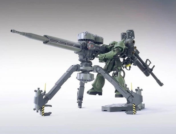 Mobile Suit Gundam Thunderbikt #7 MS-06 Zaku II + Big Gun Set HGGT 1/144 Scale Model Kit