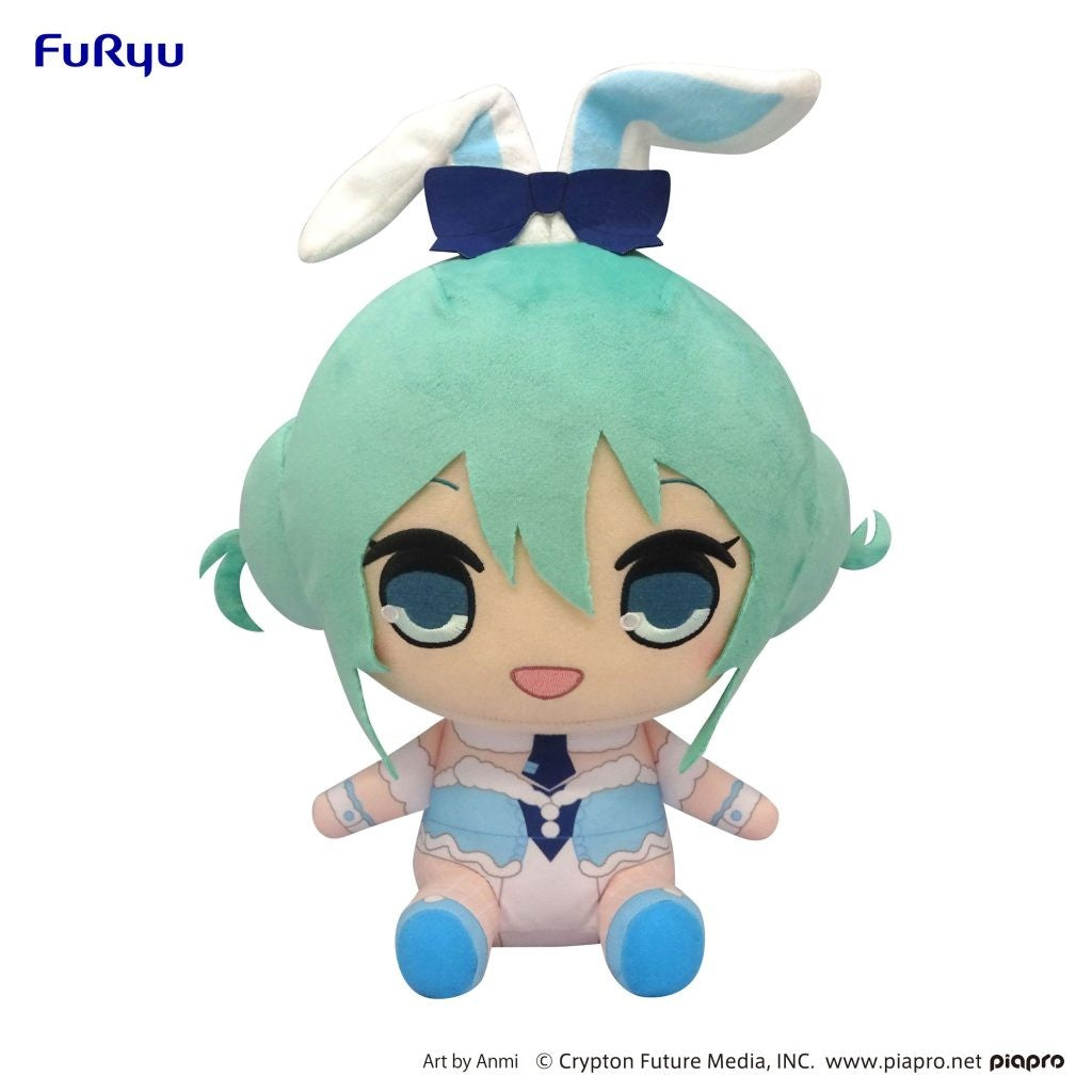 Hatsune Miku White Rabbit KYURUMARU Big Plush Toy