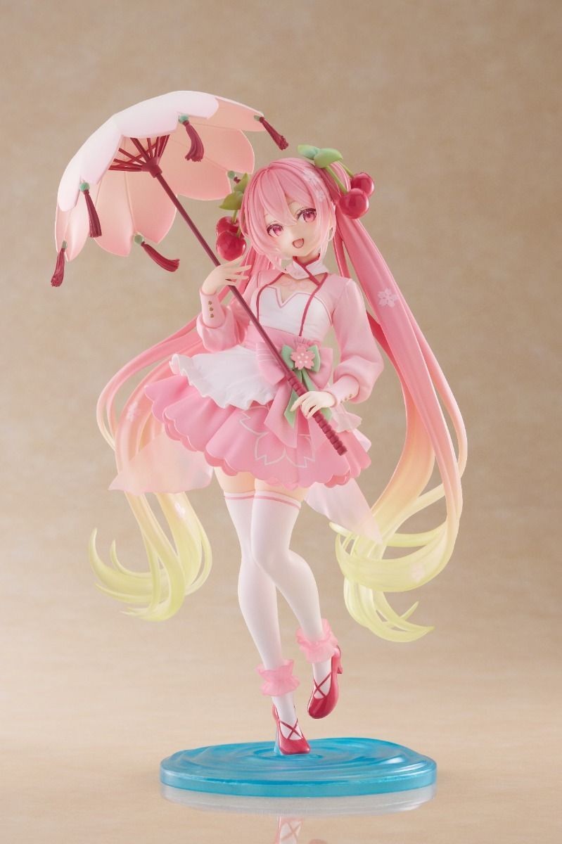 Hatsune Miku Sakura Miku Sakura Dress Version AMP+ Figure