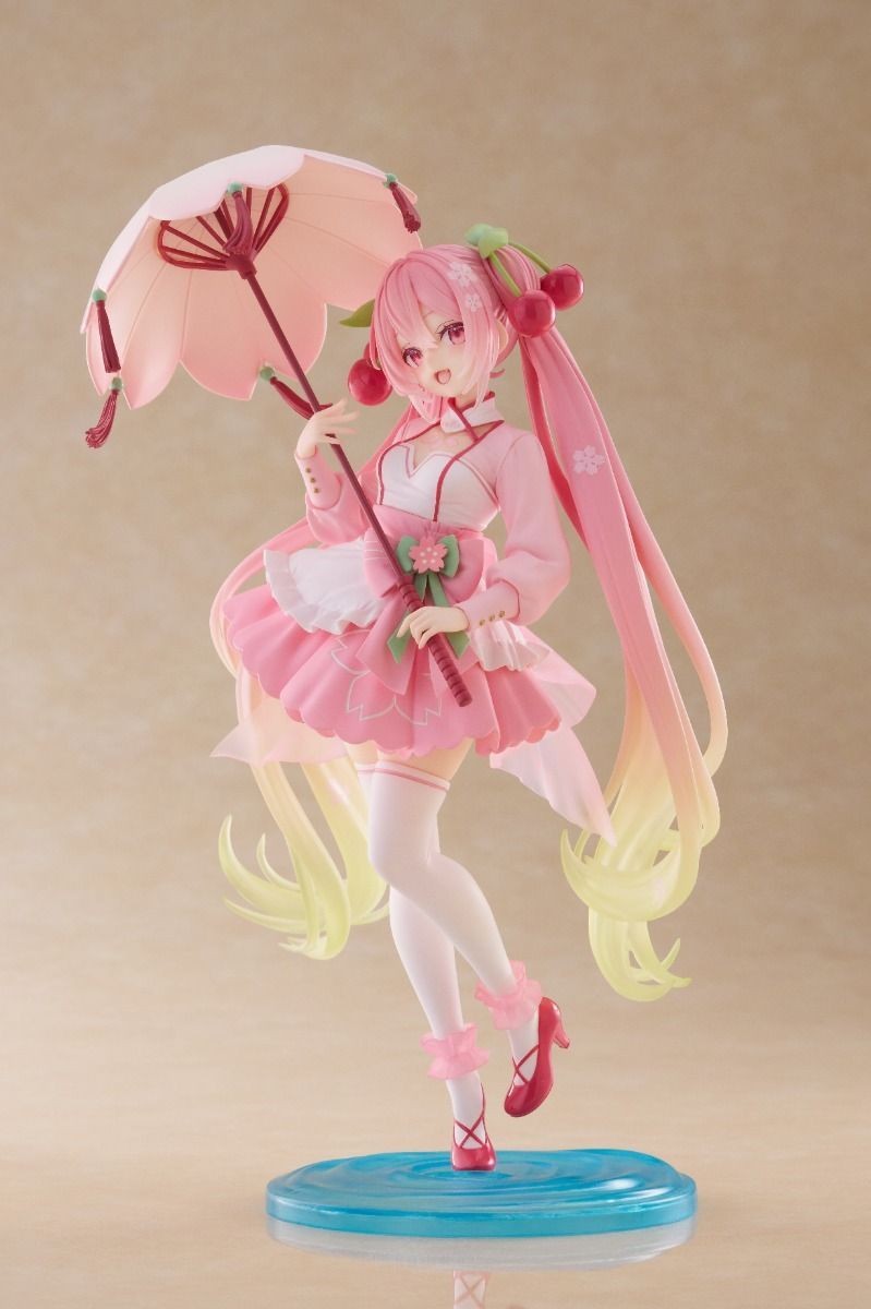 Hatsune Miku Sakura Miku Sakura Dress Version AMP+ Figure