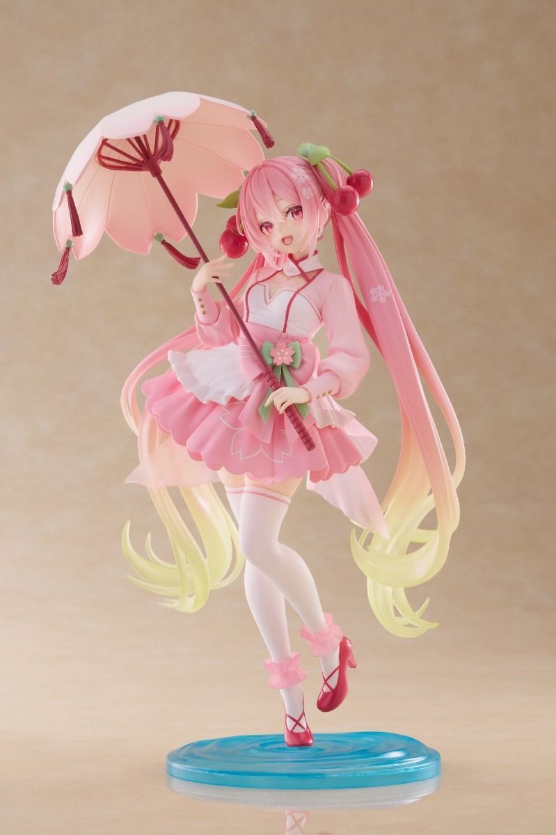 Hatsune Miku Sakura Miku Sakura Dress Version AMP+ Figure