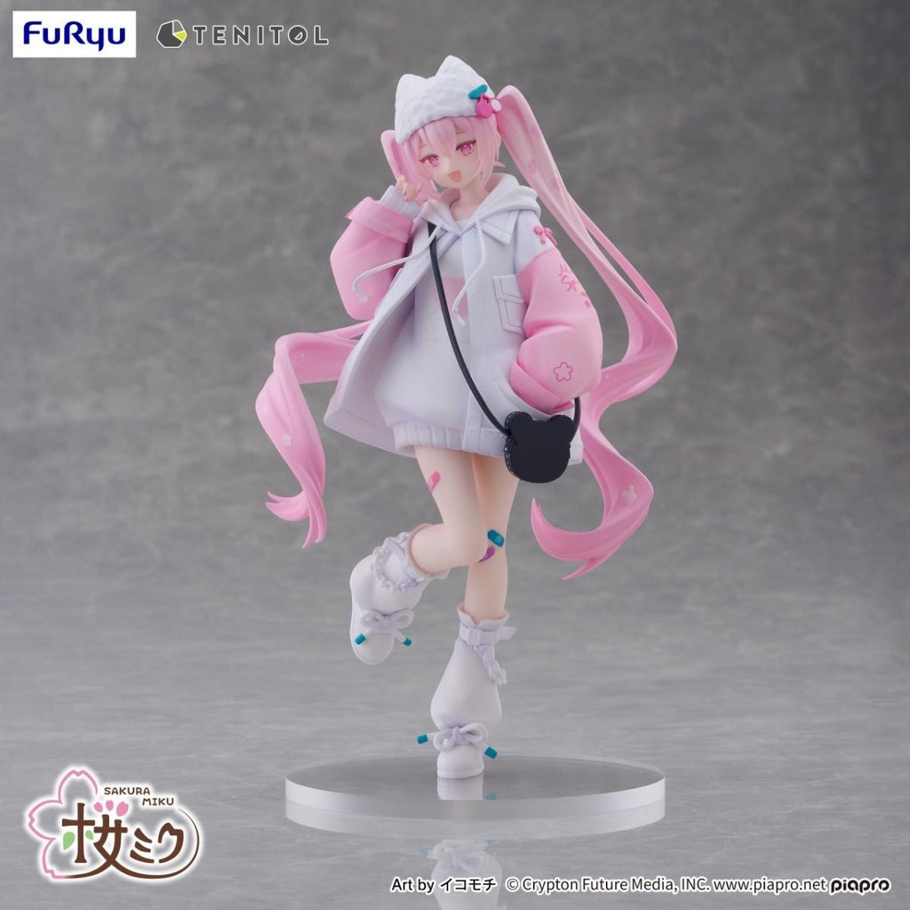 Hatsune Miku Sakura Miku Cool Style Petit TENITOL Figure