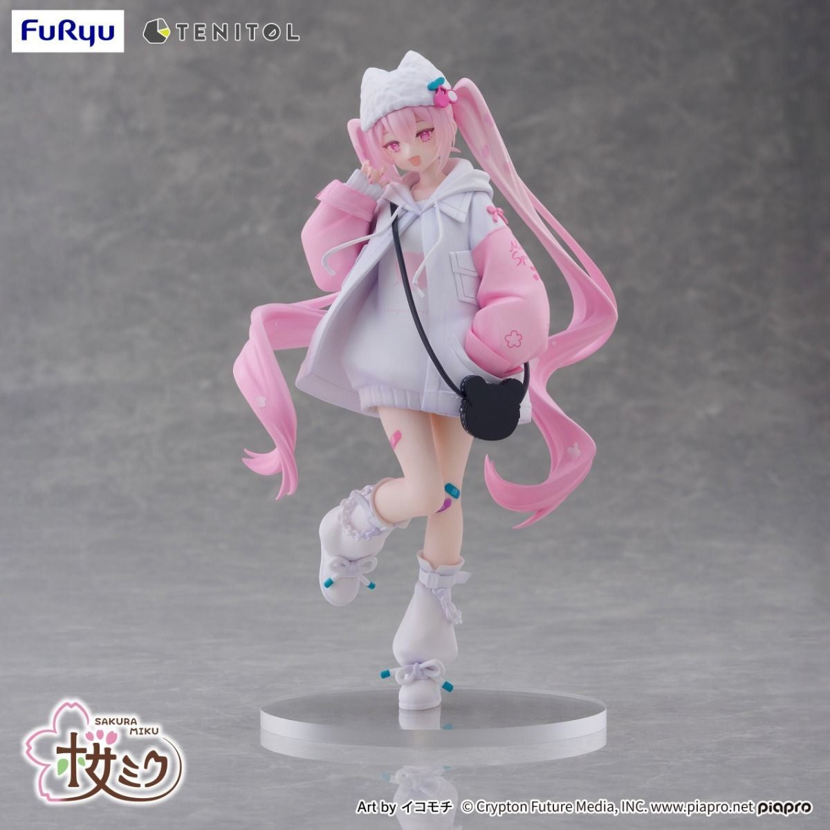 Hatsune Miku Sakura Miku Cool Style Petit TENITOL Figure