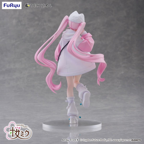 Hatsune Miku Sakura Miku Cool Style Petit TENITOL Figure