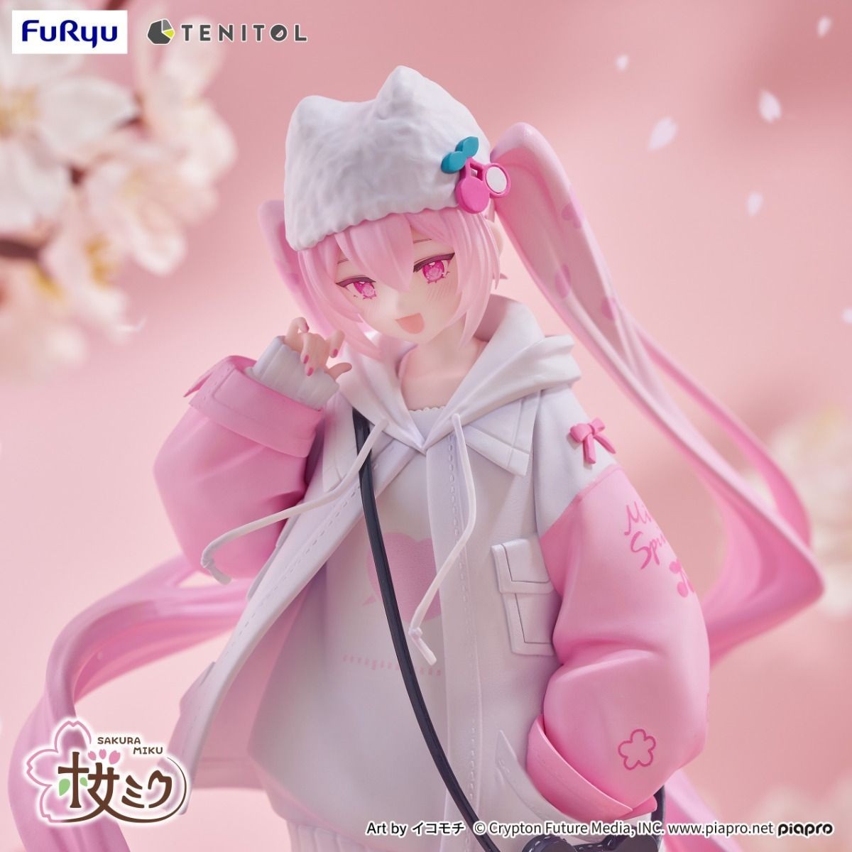 Hatsune Miku Sakura Miku Cool Style Petit TENITOL Figure