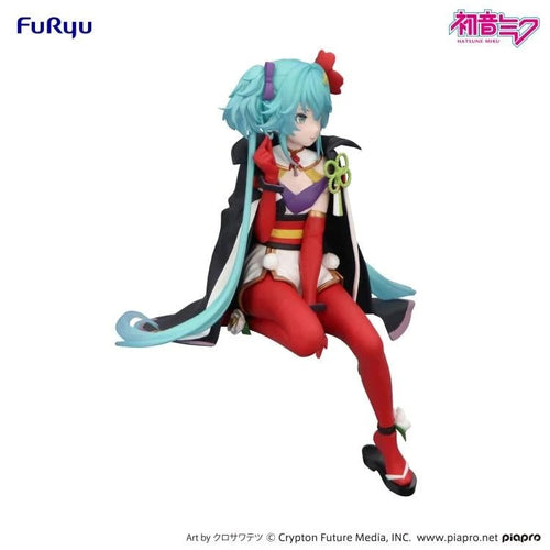 Hatsune Miku Flower Fairy Camellia Noodle Stopper Figure