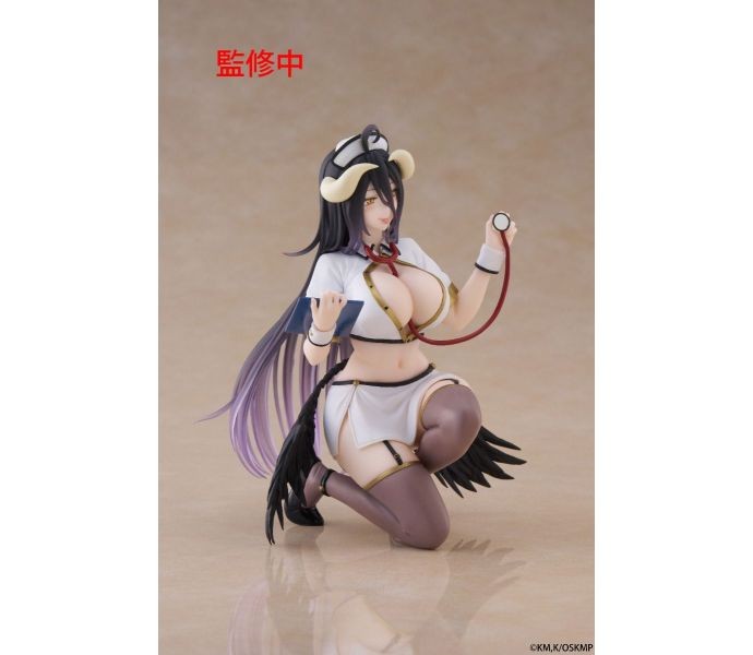 Overlord Albedo Nurse Version Desktop Cute Figure