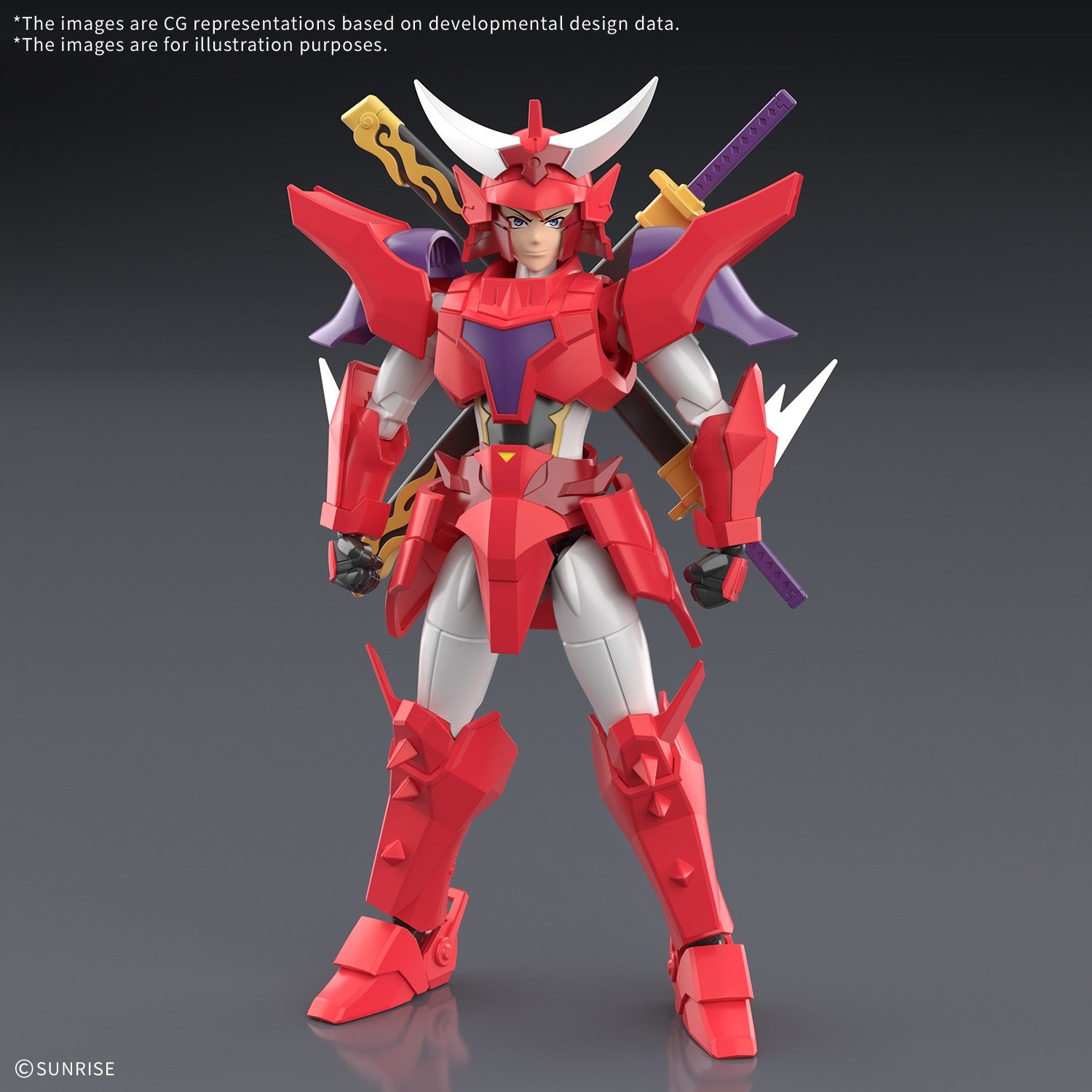Ronin Warriors 30 Minutes Fantasy Yoroi-Shinden Samurai Troopers Gai of the Heat Model Kit