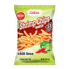 Calbee Shrimp [Chile Lime] Chips Bag