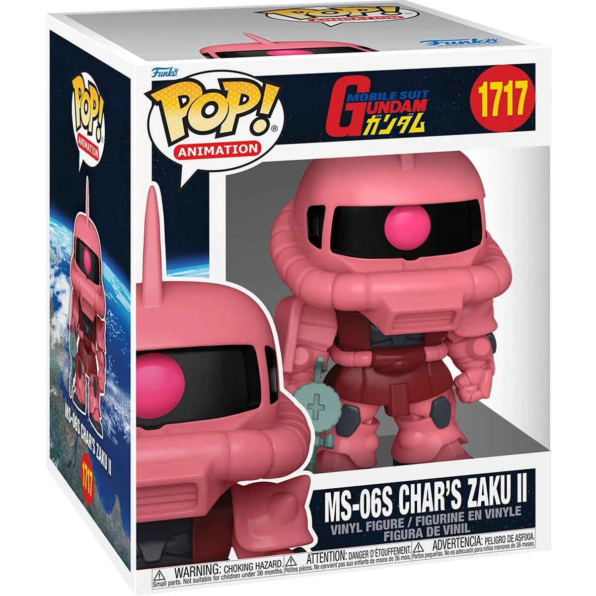 Mobile Suit Gundam MS-06S Char's Zaku II Super Funko Pop! #1717 Vinyl Figure