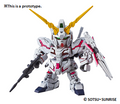 Mobile Suit Gundam Unicorn Gundam Destroy Mode EX-Standard 005 Model Kit