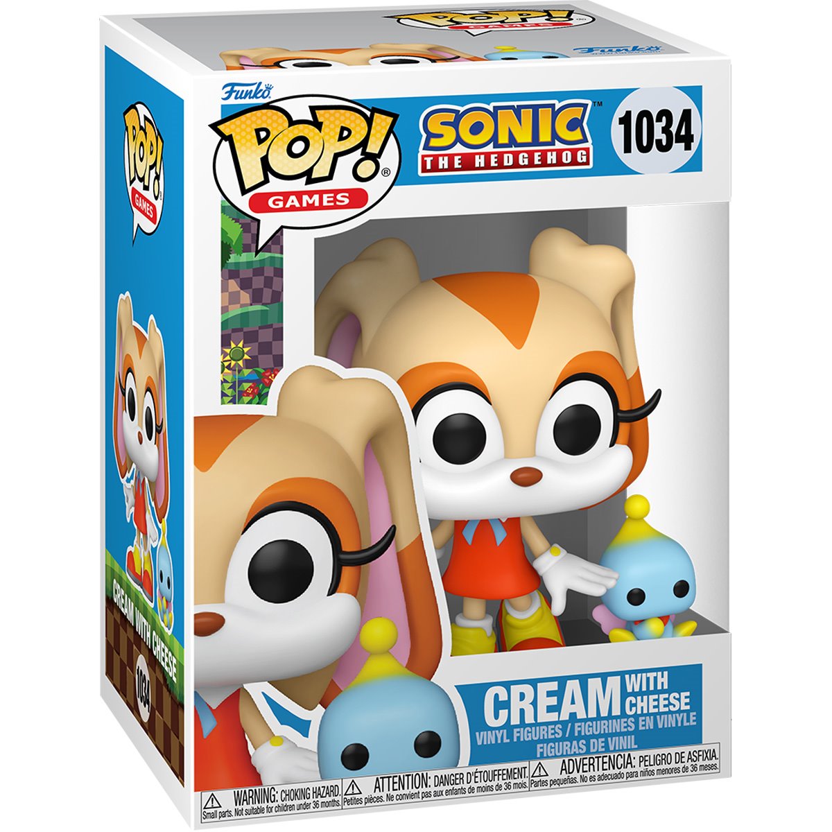 Sonic The Hedgehog Cream with Cheese Buddy Funko Pop! #1034 Vinyl Figure