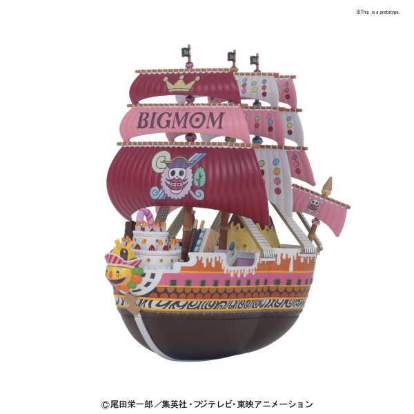 One Piece Grand Ship Collection Big Mom's Pirate Ship Model Kit