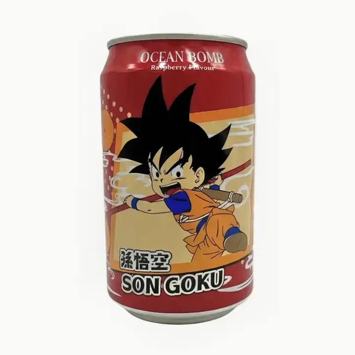 Dragon Ball Z DAIMA Ocean Bomb Raspberry Flavor 330ml