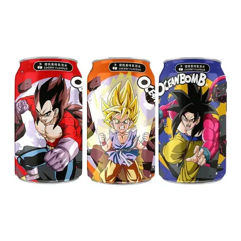 Dragon Ball GT Cherry Soda Wanted Poster Edition 330ml