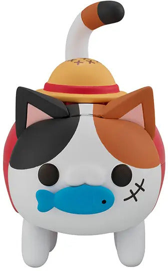 One Piece Monkey D. Luffy Toktoko Nyan Piece Nyan! Mega Cat Project Figure