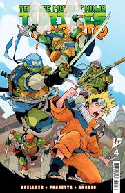 Teenage Mutant Ninja Turtles x Naruto #4 Comic