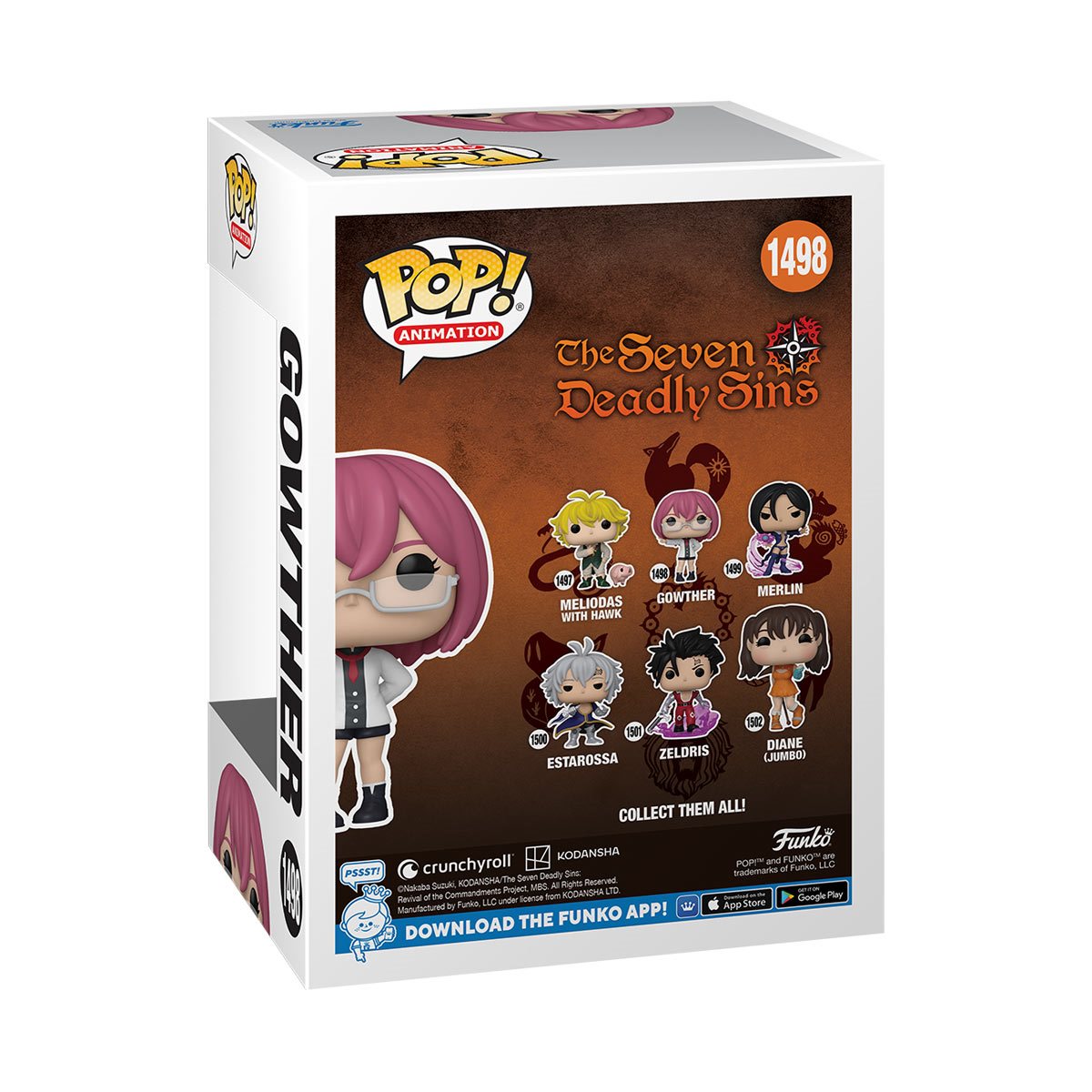 Seven Deadly Sins Gowther Funko Pop! #1498 Vinyl Figure