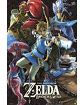 Zelda Breath of the Wild - Divine Beasts Poster