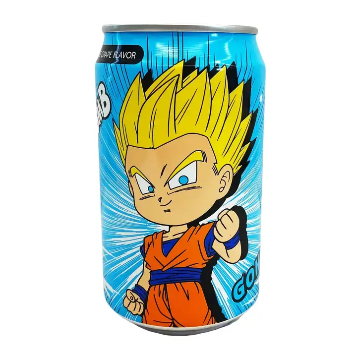 Dragon Ball Z Ocean Bomb Sparkling Water White Grape Flavor