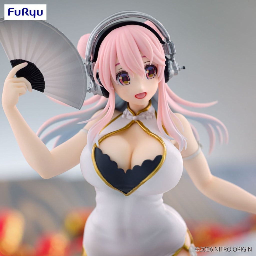 Super Sonico White Dress Verision Trio-Try-It Figure