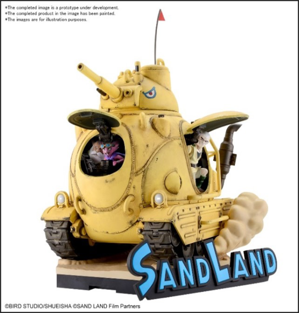 Sand Land Tank 104 1/35 Scale Model Kit