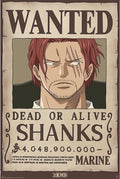One Piece Wanted Shanks Poster