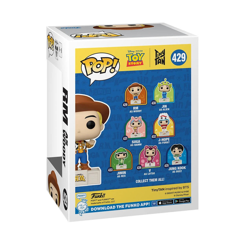 Toy Story x TinyTAN BTS RM as Woody Funko Pop! #429 Vinyl Figure