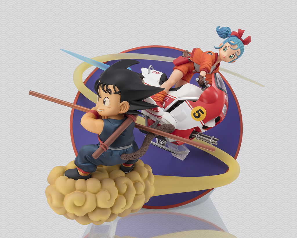 Dragon Ball Son Goku & Bulma Tamashii Nations FiguartsZERO Figure