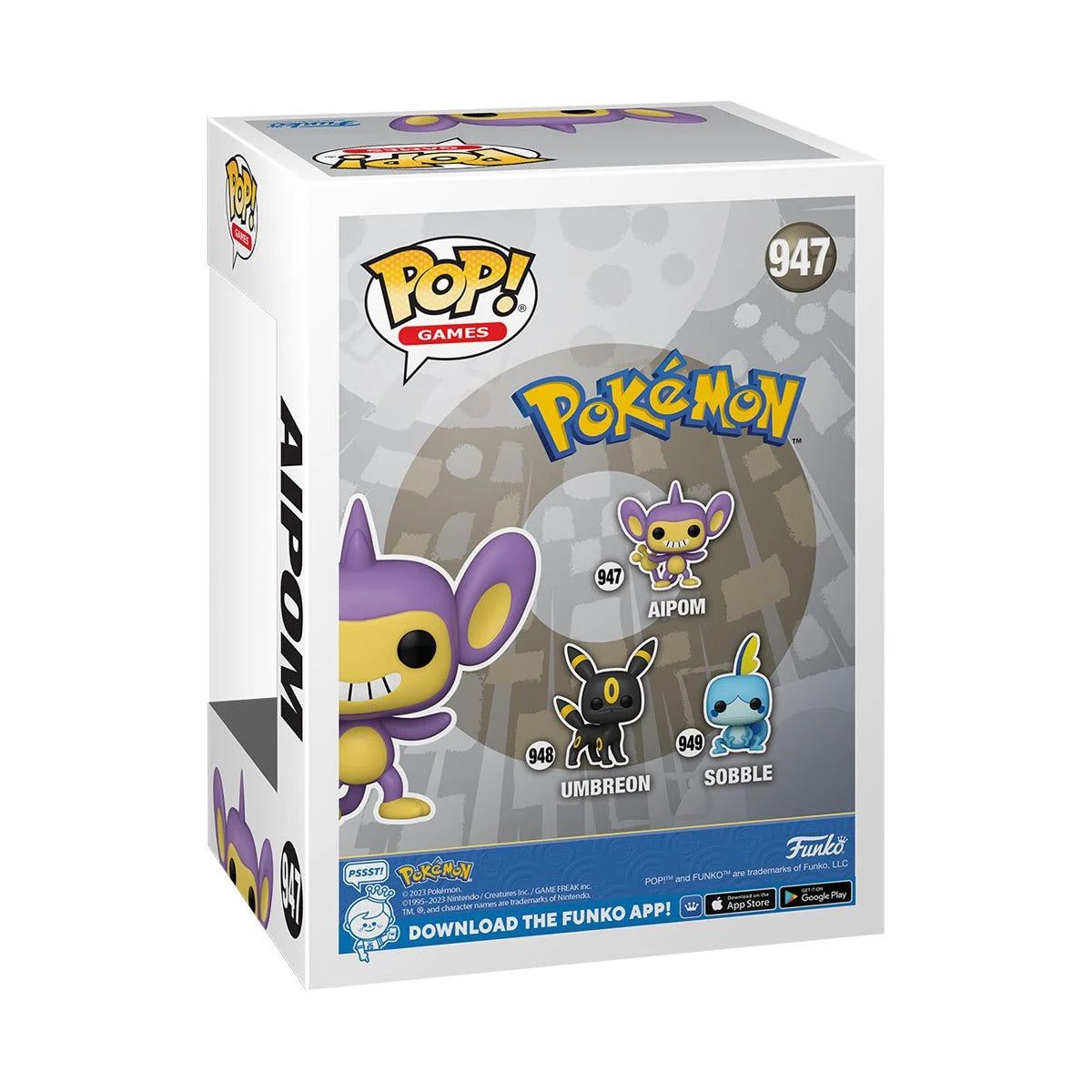 Pokemon Aipom Funko Pop! #947 Vinyl Figure