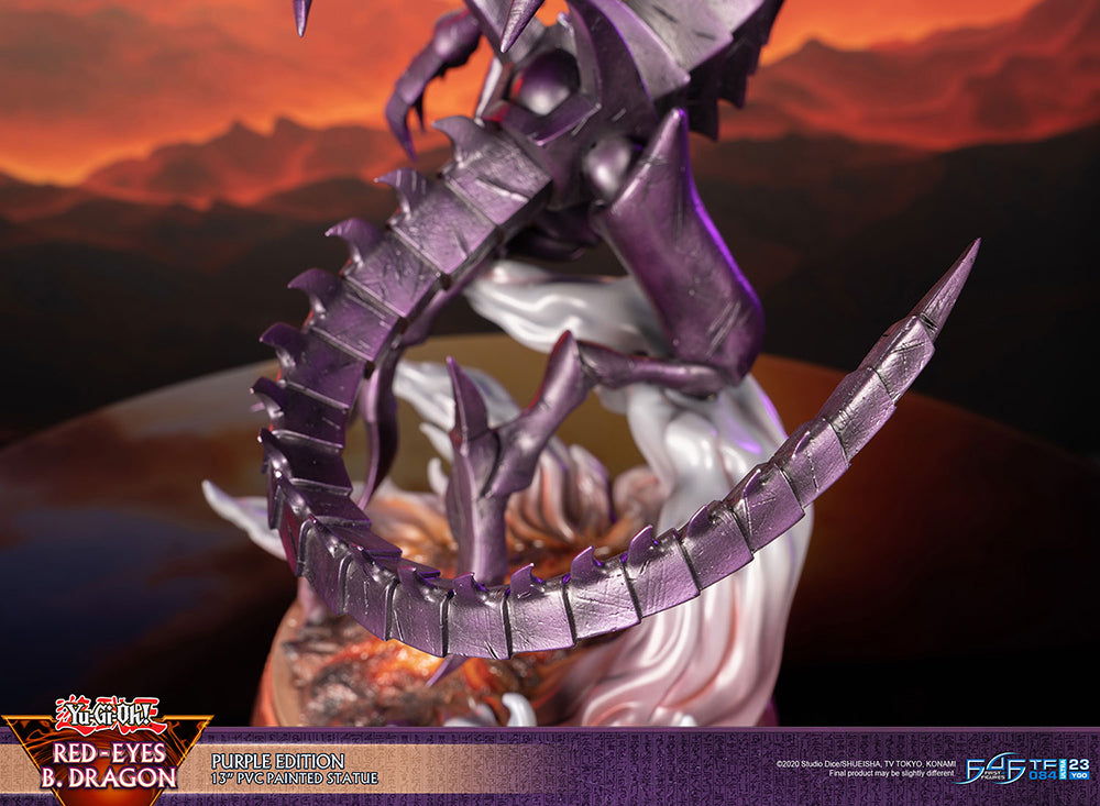 Yu-Gi-Oh! Red Eyes Black Dragon [Purple Edition] F4F Figure