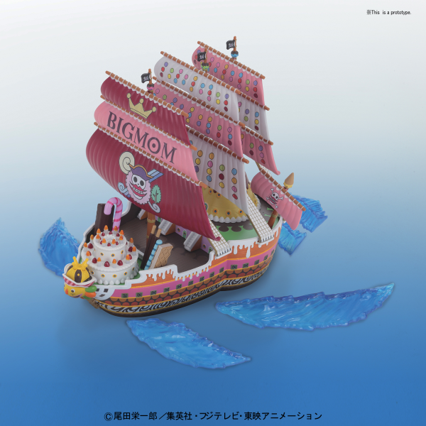 One Piece Grand Ship Collection Big Mom's Pirate Ship Model Kit
