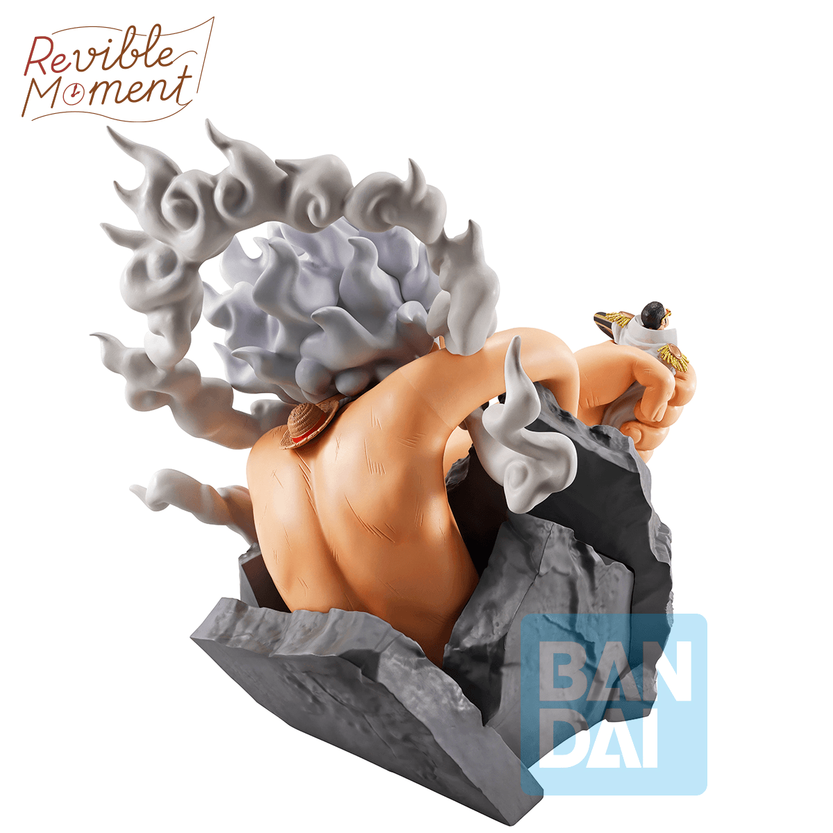One Piece Monkey D. Luffy Gear 5 vs Borsalino Burst of Energy Revible Moment Ichibansho Figure