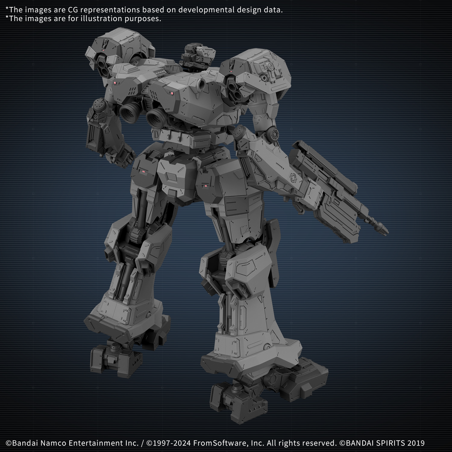 Armored Core VI Fires of Rubicon 30 Minute Missions Balam Industries BD-011 Melander Model Kit