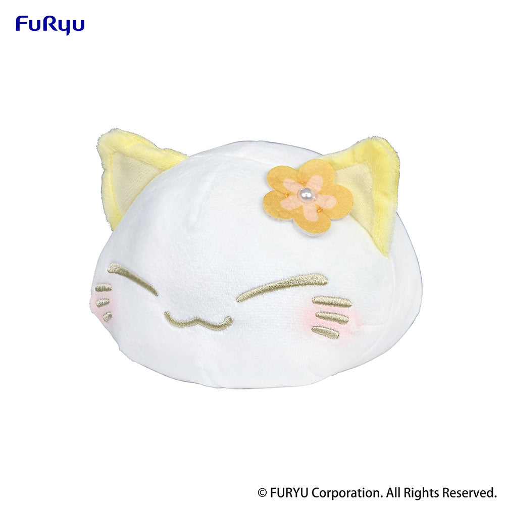 Nemuneko Cat [Yellow] Pastel Color Plush Toy