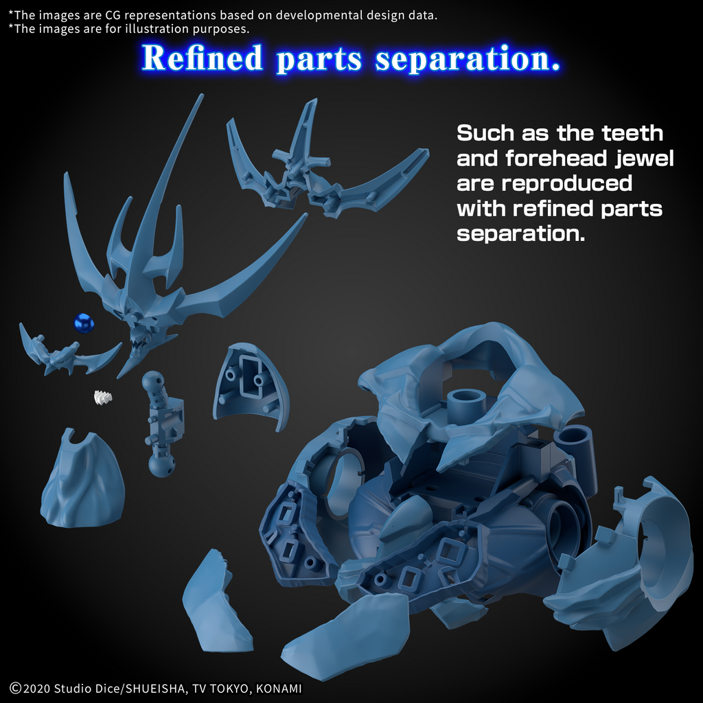 Yu-Gi-Oh! Obelisk the Tormentor Egyptian God Figure-rise Standard Amplified Model Kit