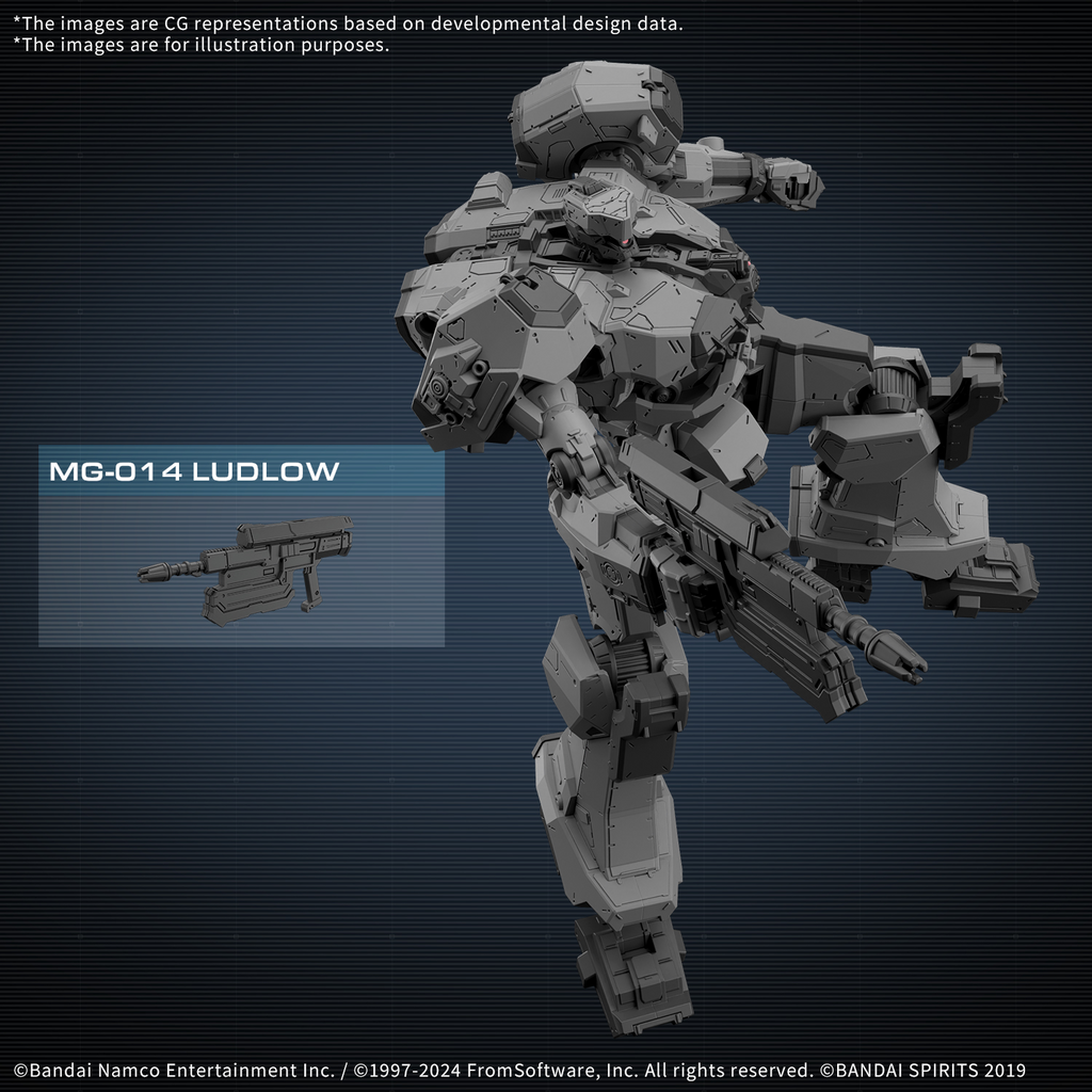 Armored Core VI Fires of Rubicon 30 Minute Missions Balam Industries BD-011 Melander Model Kit