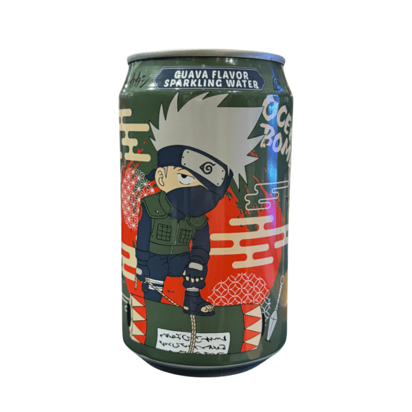 Naruto Ocean Bomb Sparkling Water Guava 330ml