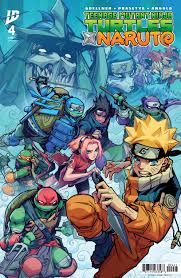 Teenage Mutant Ninja Turtles x Naruto #4 Comic